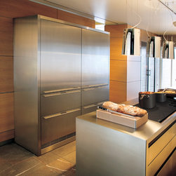 Sub-Zero 36" Built-in Bottom Freezer Refrigerator, Custom Panel | 736TCI - Products