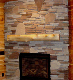 Those who went with Gas Fireplace. Brick insert vs standard black