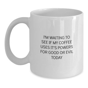 I'M Not Even Supposed To Be Here Today Ceramic Funny Coffee Tea Mug Cup 11oz