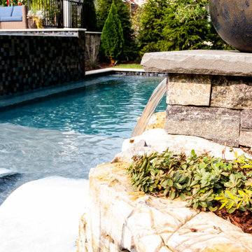 An Outdoor Oasis with Rustic Charm