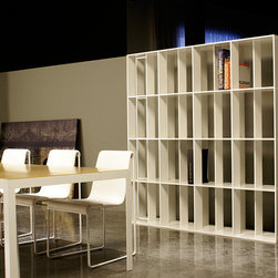 Tre Aluminum Bookcase by B&T Design - Bookcases