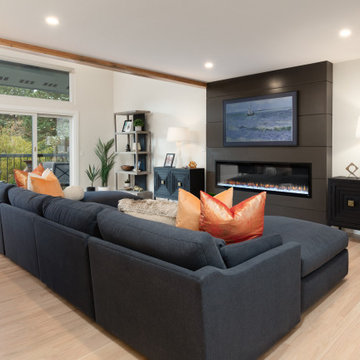 After Remodel - Family Room - Quality Time meets Harmony