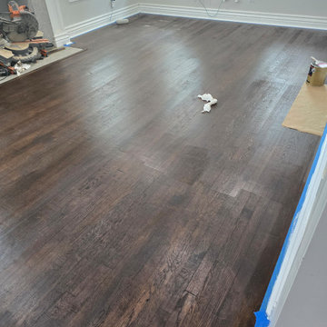 Flooring Restoration - Applying Finish