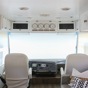 Lovingly Restored RV Gets Modern Privacy with Roller Shades