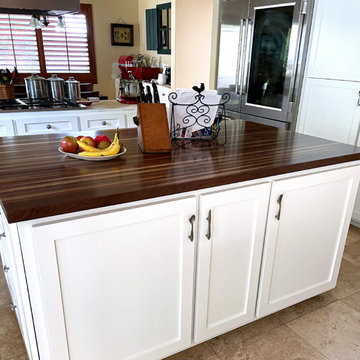 Walnut Edge Grain Butcher Block Countertop