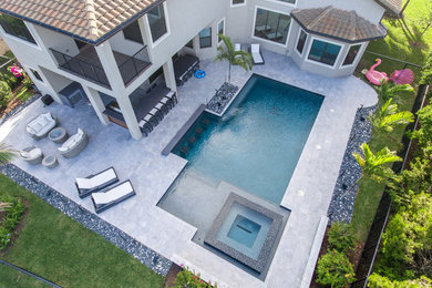 Trendy pool photo in Miami