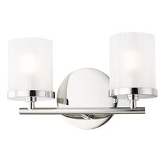 Mitzi H239302 Ryan 2 Light 10-1/2"W Bathroom Vanity Light - Polished Nickel