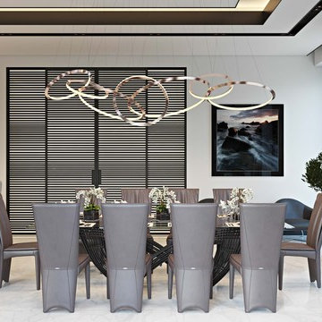 3D Interior Visualization For A Stupendous Kitchen Studio Design