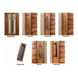 Barn Door Pulls - Cabinet And Drawer Handle Pulls