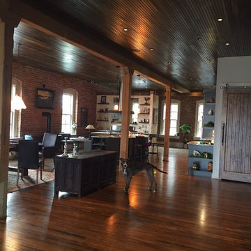 Downtown Durham, NC Loft Renovation of a 100 yr. old Building