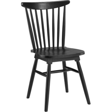 Edmonton Dining Side Chair - Black