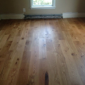 Montauk 7" Character Grade White Oak installed and finished with WOCA Natural
