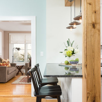 Cheerful Burns Park Kitchen in Ann Arbor, Michigan
