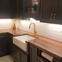 Granite Springs, NY &ndash; Transitional &ndash; Walnut Kitchen Countertops - Kitchen Countertops