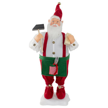 24" Santa's Workshop Elf Animated Standing Christmas Figure