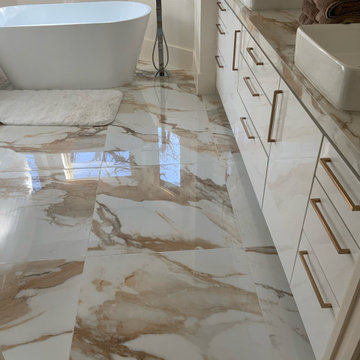 Master Bath- Happy Floors Crash Beige