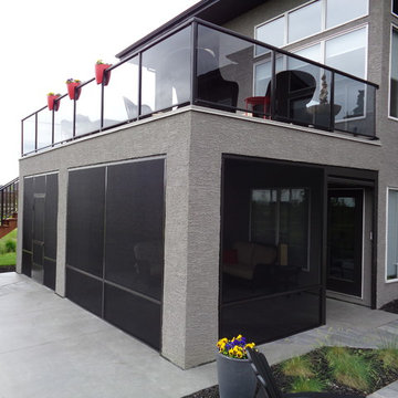 Screened Walk Out Basement