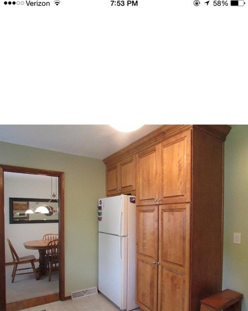 Selling old kitchen