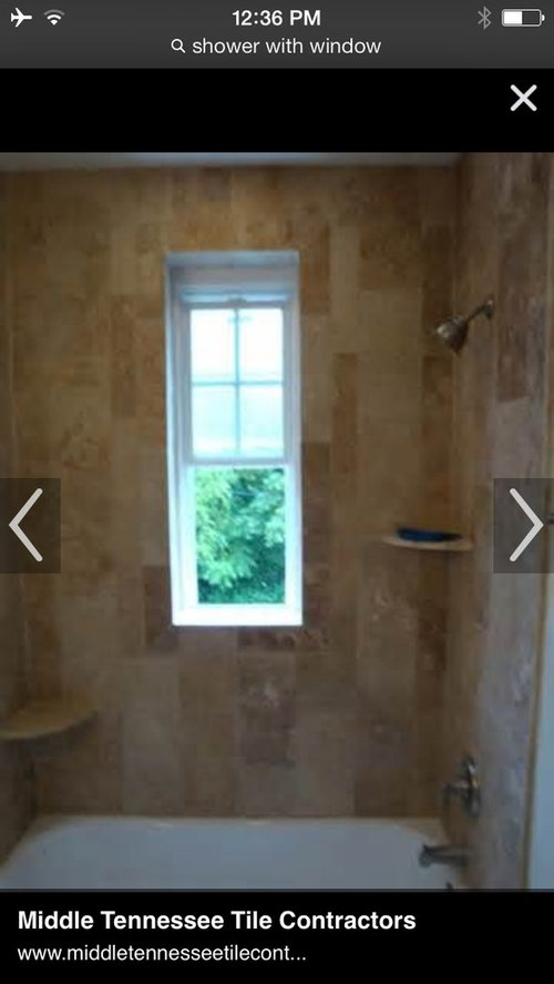 In Shower Window Protection