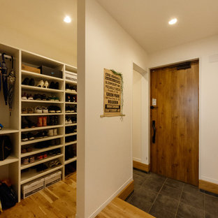 Exempel på en modern entré