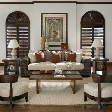 Beach Style Living Room