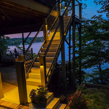Welded Wire Handrailing for Home Deck