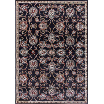 Melody Anthracite Rug, 2'2"x7'10"
