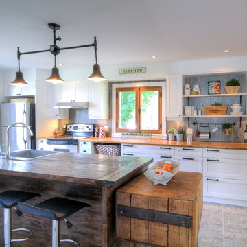 Renovation of a century cottage in St-Sauveur, Québec