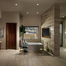 Merge upstairs bathrooms