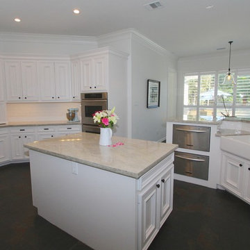 Dark to Light Kitchen Transformation
