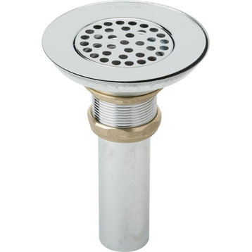 Elkay 3.5" Drain Type 304 Stainless Steel Body, Strainer and Tailpiece