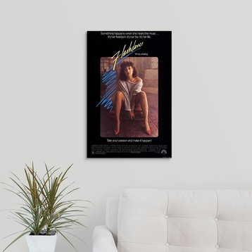 "Flashdance (1983)" Wrapped Canvas Art Print, 16"x24"x1.5"