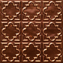 142 Faux Tin Ceiling Tile Glue up 24x24 - Casablanca - Ceiling Tile