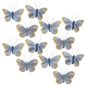 Butterfly Decor, 12-Piece Set
