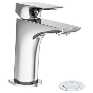 Symmons SLS4912PP Verity 1 GPM Vessel 1 Hole Bathroom Faucet - Polished Chrome