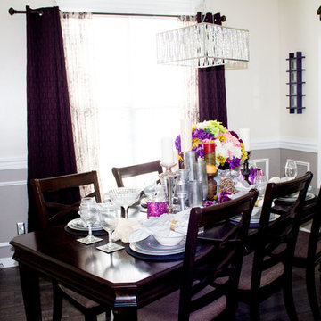 Client Project: Gray and Ivory Traditional Home