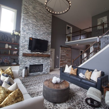 Fishers Residence - Contemporary Rustic + Industrial