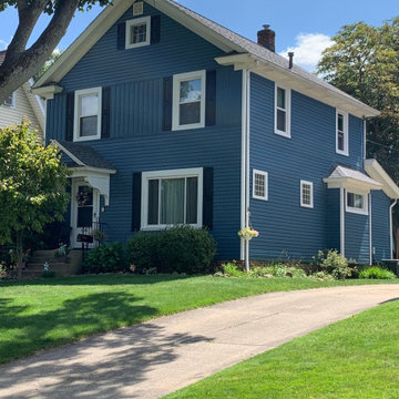 Blue Siding Ideas