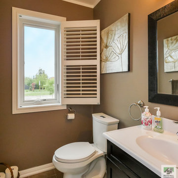 New Casement Window in Gorgeous Bathroom - Renewal by Andersen Greater Toronto A