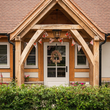 Oak frame porch
