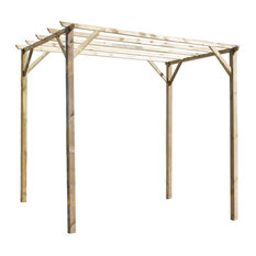Pérgola de madera 3x3 M.