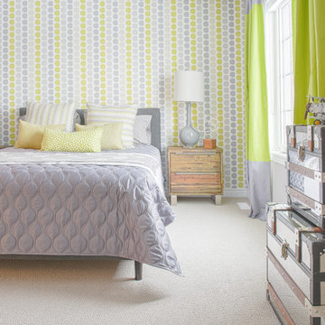 Lime Green Bedroom
