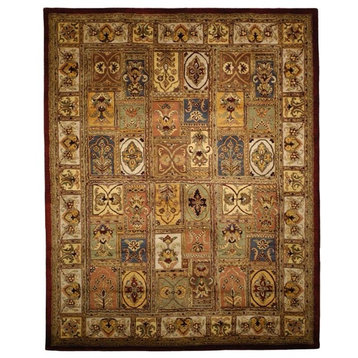 Safavieh Classic Collection CL386 Rug, Multicolored, 9'6"x13'6"