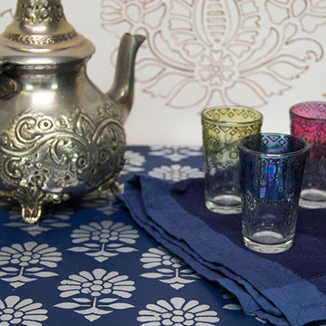 Indian & Paisley Wall Stencil Projects