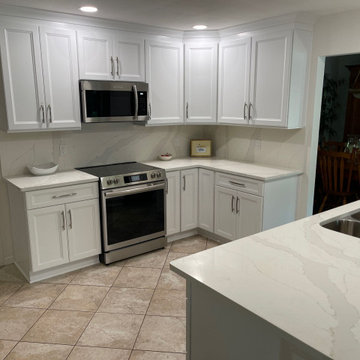 Kitchen Remodel Done With Removal of Outdated Cabinets