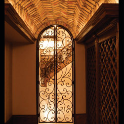 Mahogany Arched Impact Doors - Interior Doors