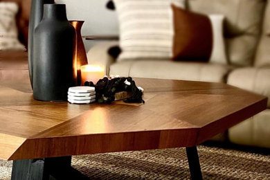 Example of a minimalist living room design