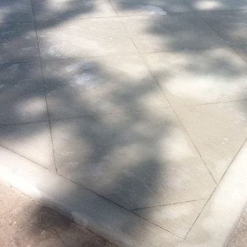 Concrete Scored and Stained