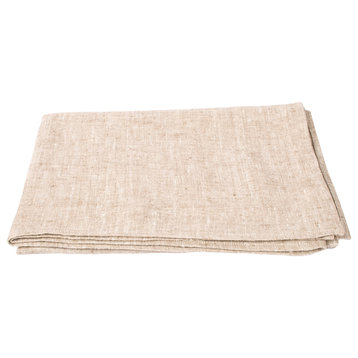 Bath Towel Linen Prewashed Francesca, Birch, 60x130cm