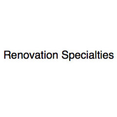 Renovation Specialties